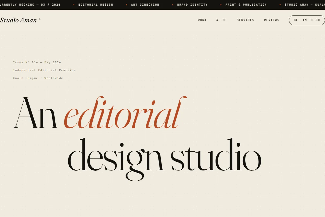 Studio Aman preview